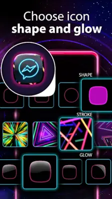 Neon Icon Designer App android App screenshot 3